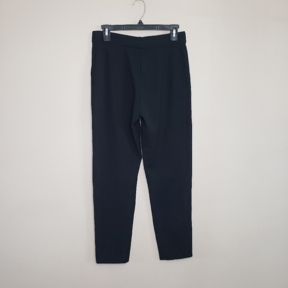 Maxmara pegno vanadio high rise pants black trousers US 8 - Picture 4 of 11